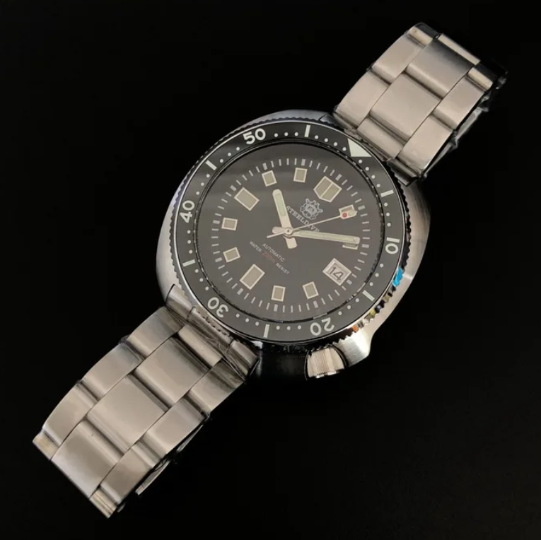 Seiko Watch Prospex - STEELDIVE Jam Tangan Otomatis Pria Jam