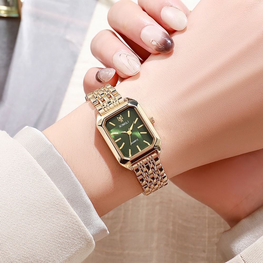Canvas Strap Watch - Jam Tangan Kuarsa Baja Tahan Karat