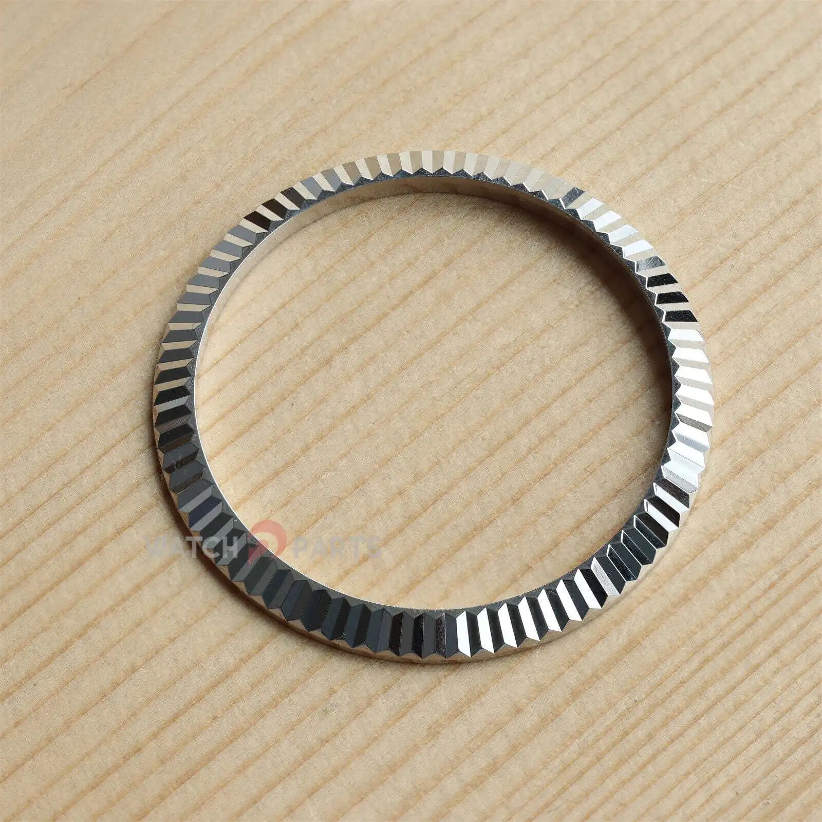 Rolex Watch Datejust - Jam tangan Bezel emas putih 18K,
