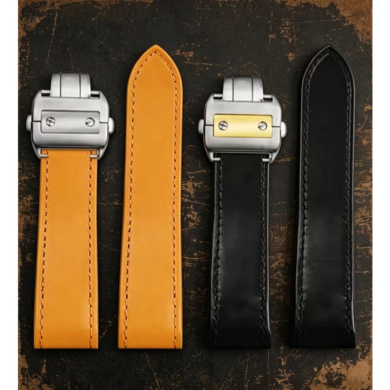 Cartier Watch Santos - Tali Jam Tangan Kulit Asli untuk