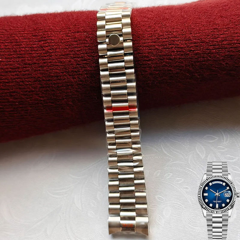 Rolex Watch Datejust - Tali Solid 20Mm 904L untuk Tali