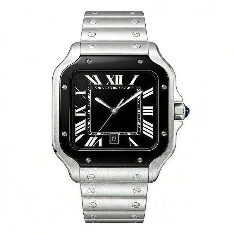 Jam Tangan Kuarsa Pria Mewah B - Cartier Watch Tank ulasan dan harga
