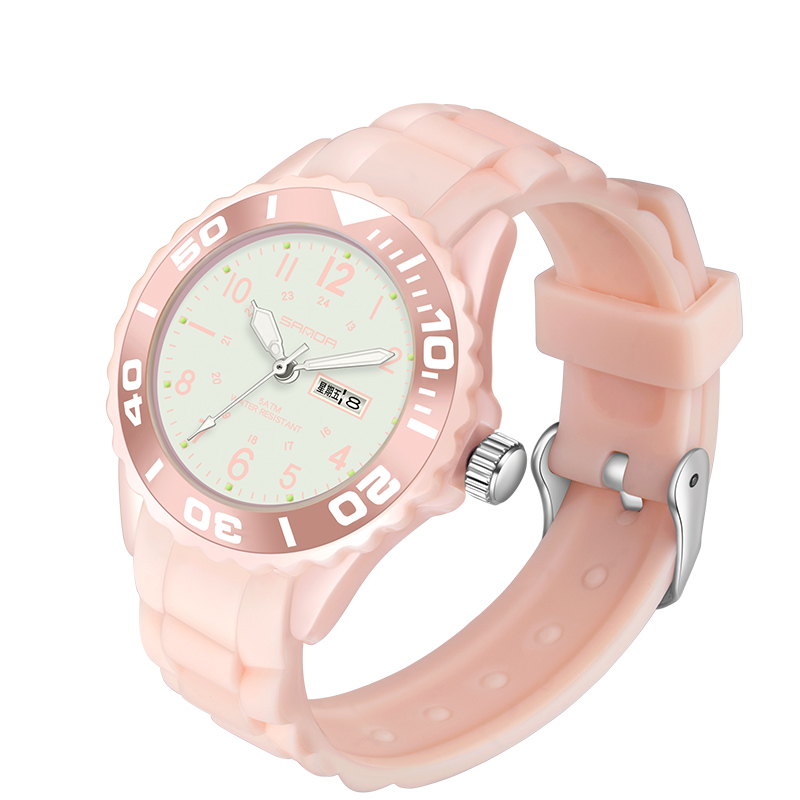Sanda jam tangan wanita merek  - Silicone Band Women ulasan dan harga