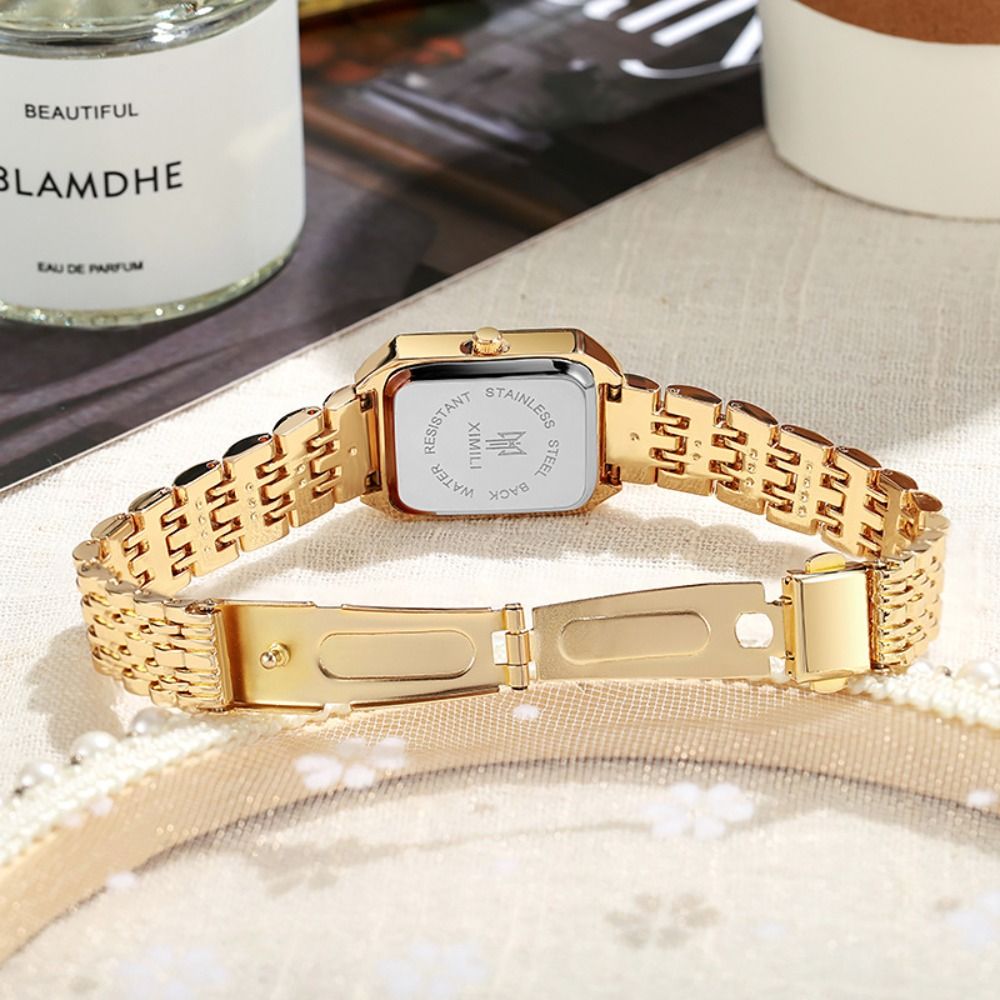 Jam Tangan Kuarsa Baja Tahan K - Canvas Strap Watch ulasan dan harga