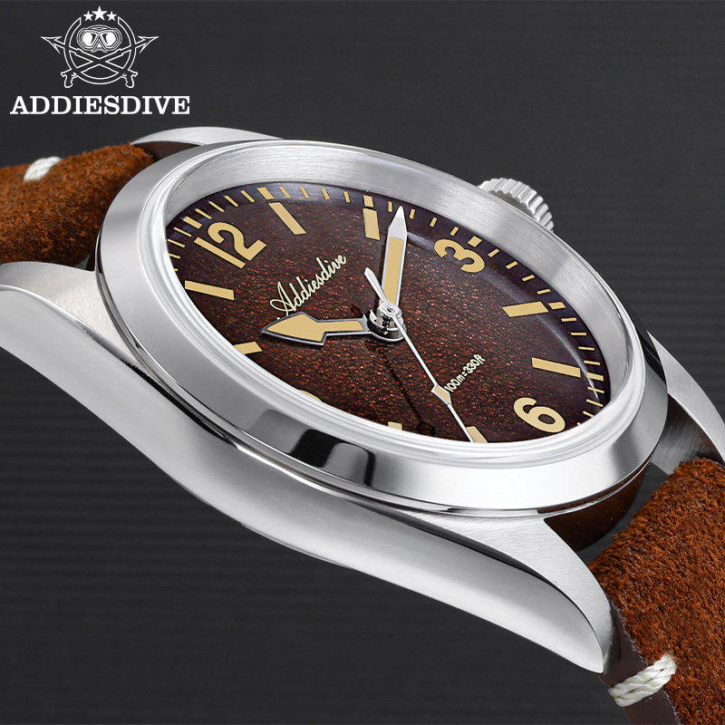 ADDIESDIVE Jam Tangan Kaca Saf - Tropic Strap Vintage ulasan dan harga