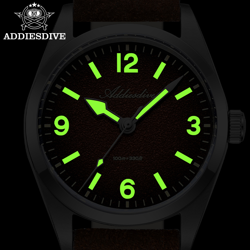 ADDIESDIVE Jam Tangan Kaca Saf - Tropic Strap Vintage ulasan dan harga