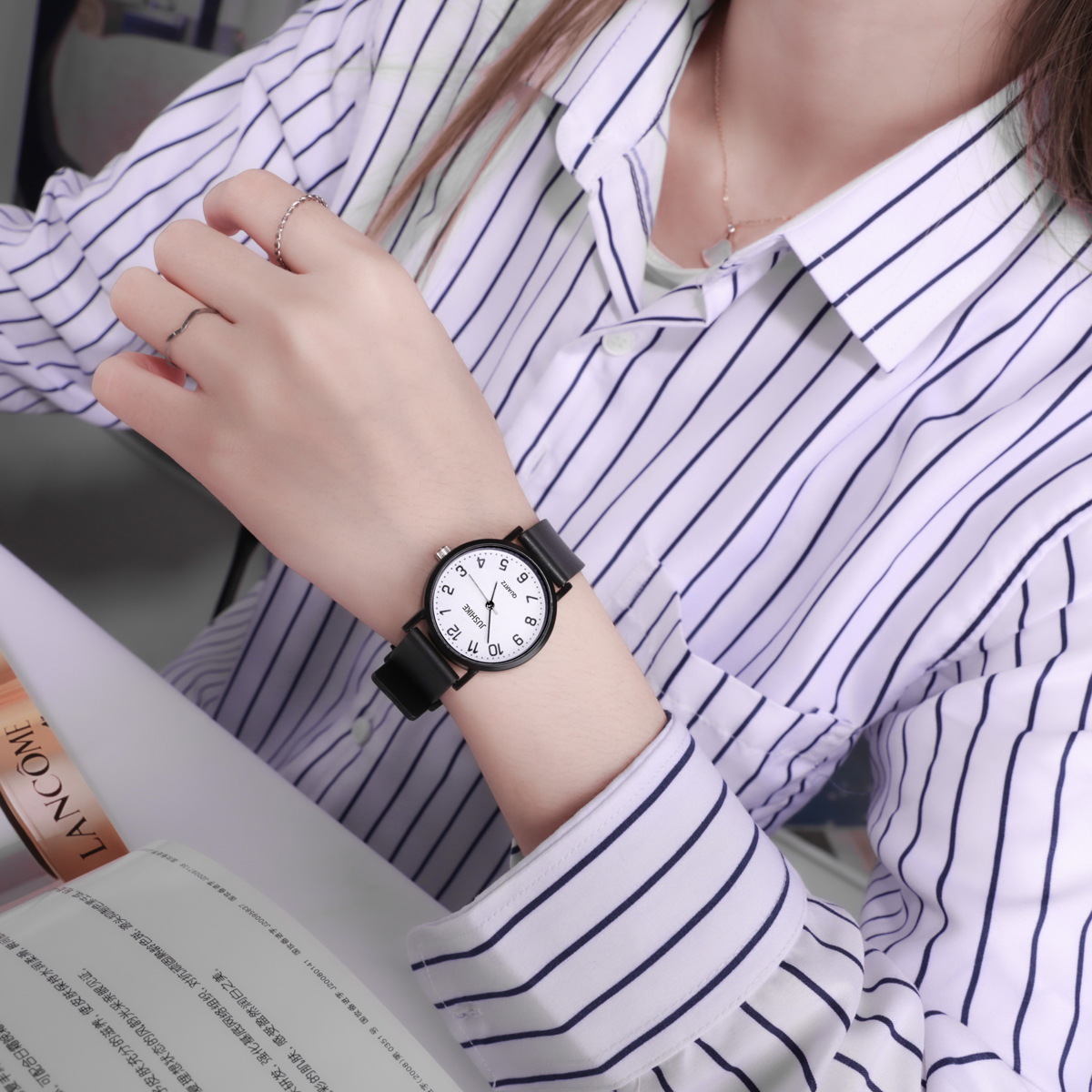 YIKAZE jam tangan wanita seder - Silicone Band Women ulasan dan harga